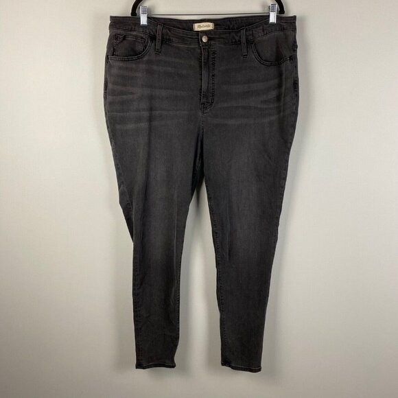Madewell Roadtripper Jeans Size 36 Ashcroft Wash Mid Rise Supersoft MB385 - Picture 1 of 9